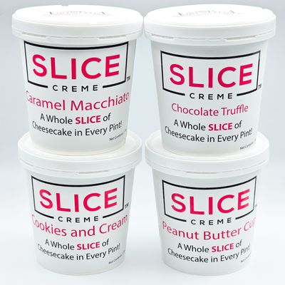 Slice Creme Pack! Pick four pints of your favorite Slice Creme and save!