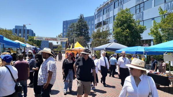 Festival organized by the Church of Scientology Los Angeles