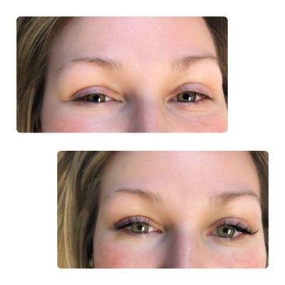 Before &After Classic Lash Set By Krystal