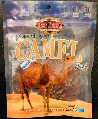 Beef Jerky Experience: Peppered Camel Jerky