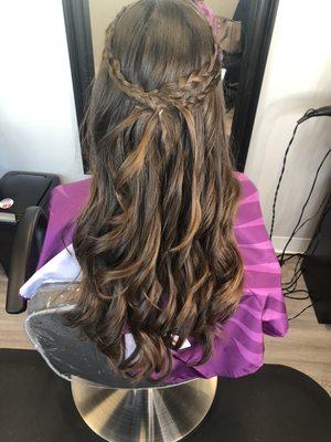 Prom updo