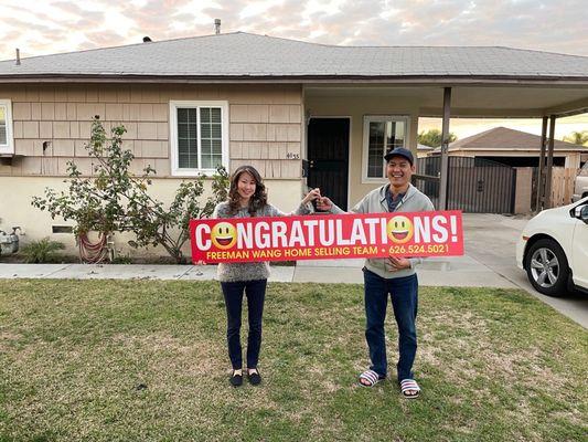 Congrats to my VIP buyer for closing escrow in 13 days!  Go Serve Big!