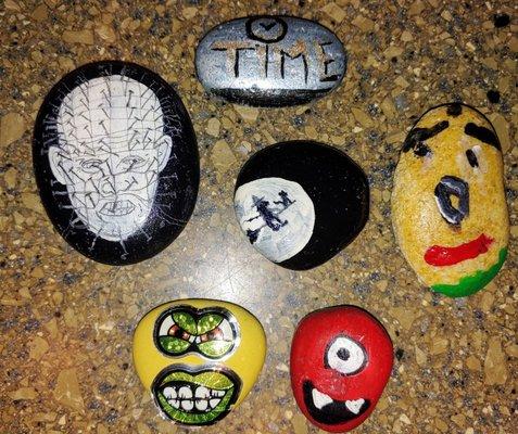 Found a few painted rocks while walking friends.