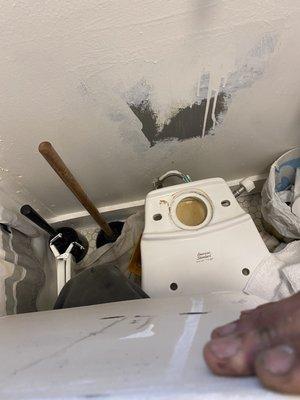 Toilet repair