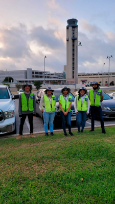 We did the Landscaping at the San Antonio International Airport!