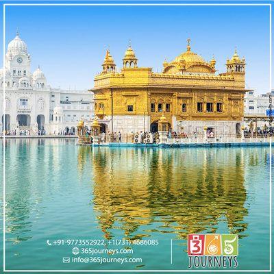 "Golden Temple" one of the most spiritual places in India and the most important pilgrimage site of Sikhism.