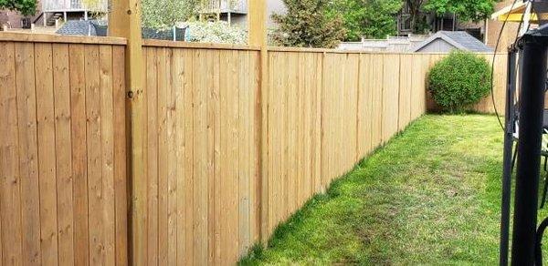 Wood Privacy Fence Columbus Ohio