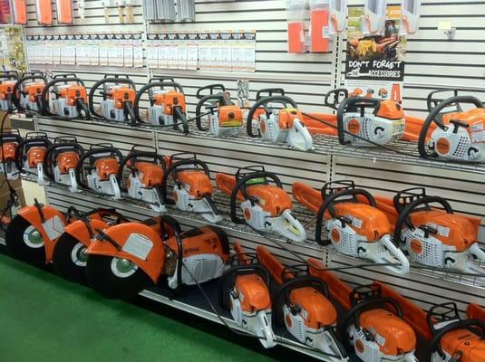 STIHL Chainsaws and Cut-Off Machines