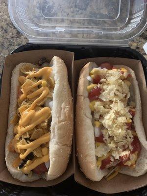 Nacho dog and classic