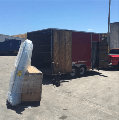 Delivering furniture to an overseas client