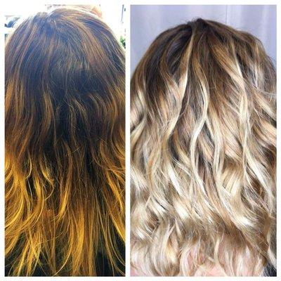 Beautiful balayage by Laura