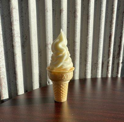 Vanilla soft serve