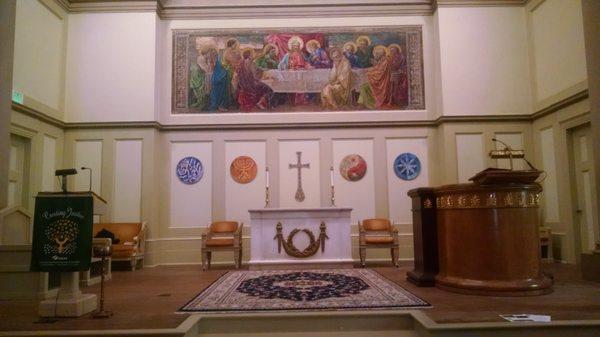 First Unitarian Church of Baltimore Altar