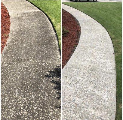 Pressure washing adds instant curb appeal.