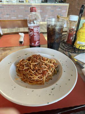 $10 Spaghetti Bolognese with drink. Fantastic Authentic Italian