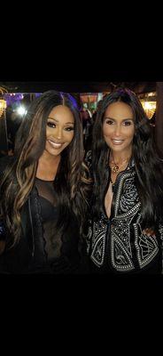 Beverly Johnson and Cynthia from housewives