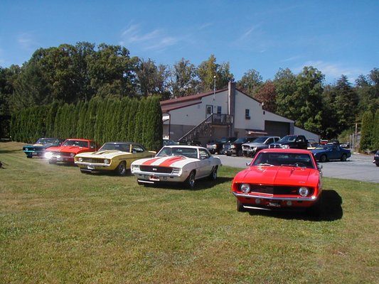 some of our restored cars