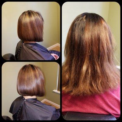 Blunt Bob by Marcela