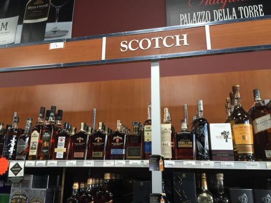 Kind of hate the fact that they have Japanese whiskey under the Scotch section