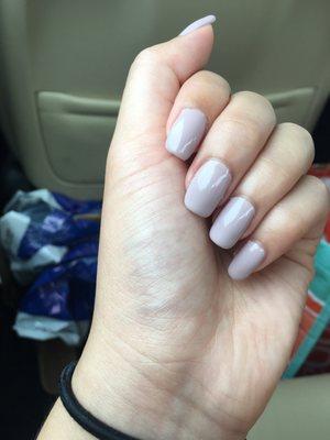 Perfect gel manicure