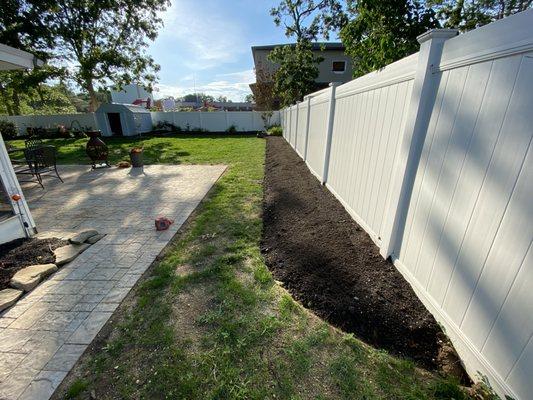 Garden Bed installation and fence repair