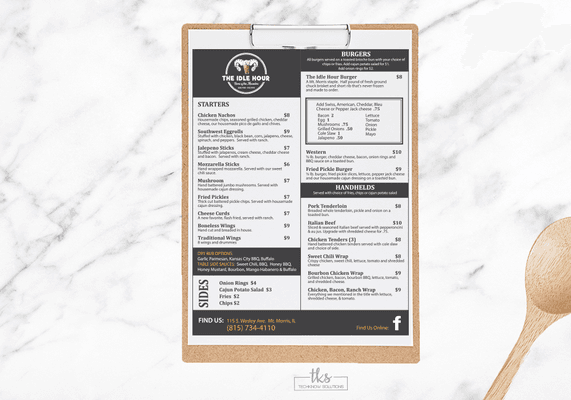 Menu Design