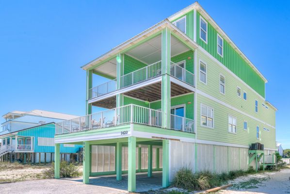 Shells East & West. 2x6BR beachview duplex. Awesome value! Sleeps 20+ per side!