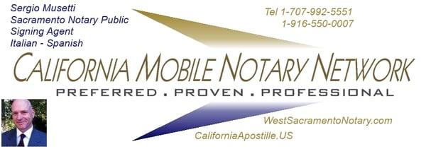 California Mobile Notary Network http://sacramentoNotary.homestead.com Loan Signings