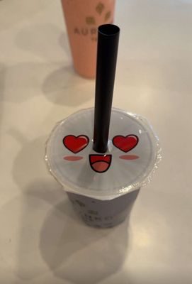 Taro boba tea