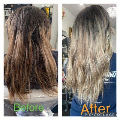 Happy client got color transformation....