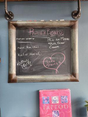 Prayer board