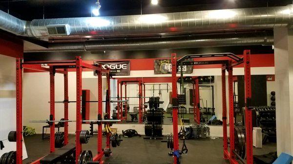 Deadlift and Rack Area