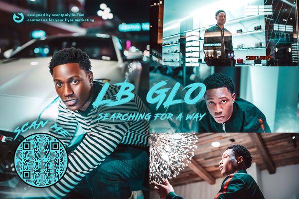 Flyer Marketing for Tampa Artist LB Glo