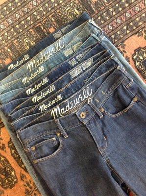 Madewell jeans are a shop favorite!!