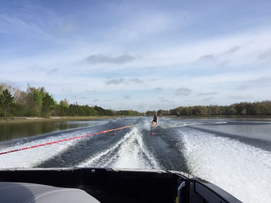 Always awesome conditions with two lakes to choose from.