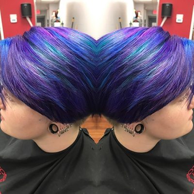 Galaxy hair