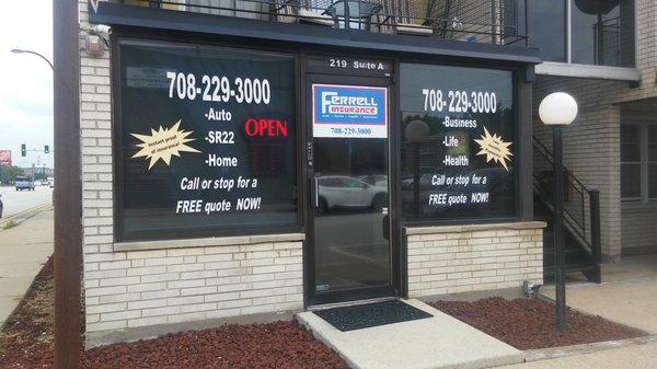 Stop by our office for a free quote of: home, auto, commercial, business, umbrella, or life insurance!