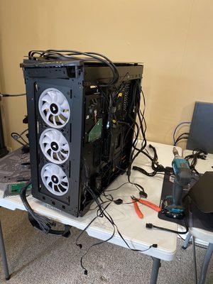 Custom built gaming rig