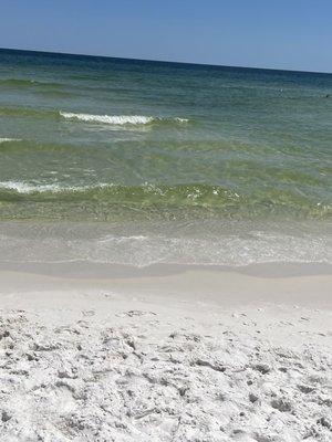 Fort WalGEM Beach: luv that GEMerald-Blue ocean!