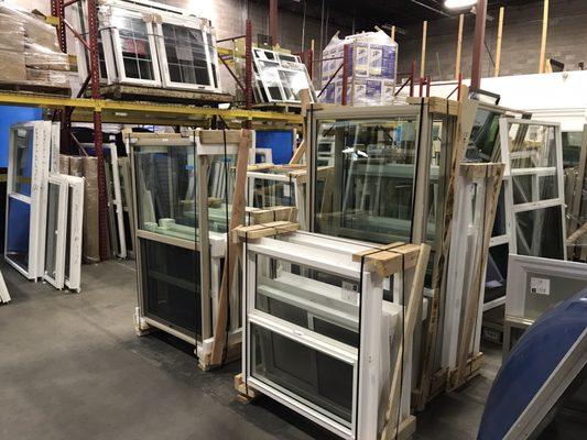 Huge selection of windows and doors