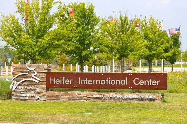 Heifer's headquarters in Little Rock