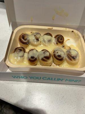 Cinnabon rubber balls