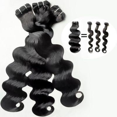 Raw Body Wave Human Hair Bundles,Triple Lifespan Than Regular Virgin Hair $297