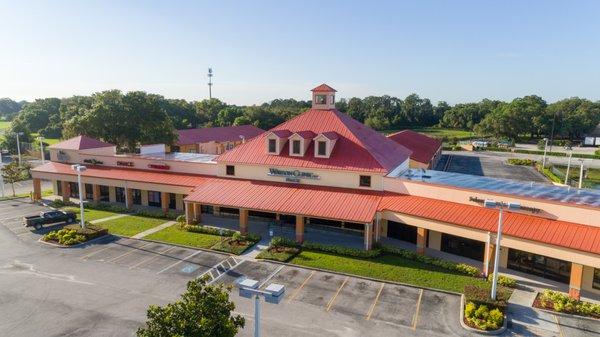 Aerial view of Watson Clinic Plant City