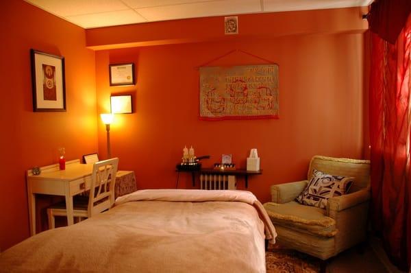 Our Panchakarma / Massage Therapy Room