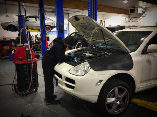 Porsche Coolant Flush