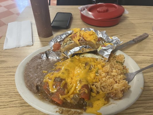 28. Mexican Plate Lunch