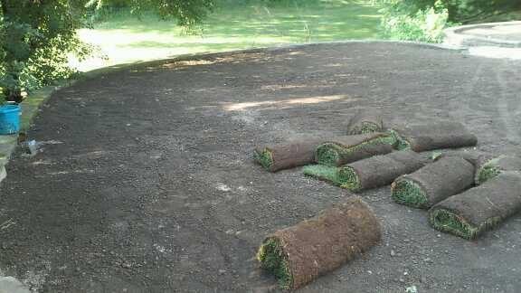 Getting ready to install new sod!