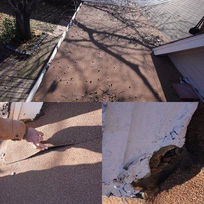 Another roof repair done right! Customer will no longer have any leaks!