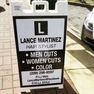 Hair by LANCE MARTINEZ aka LJStylz.... come get ir hair done TODAY !